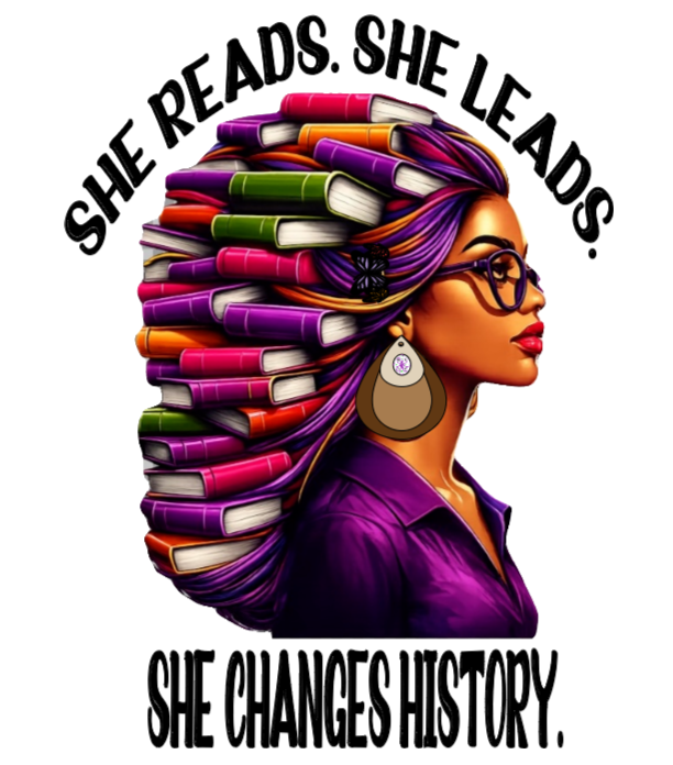She Reads. She Leads. T-Shirt