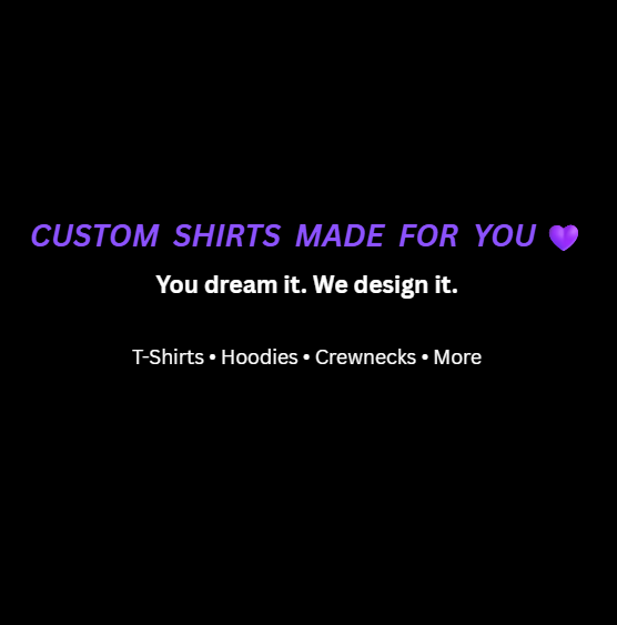 CUSTOM SHIRT ORDER